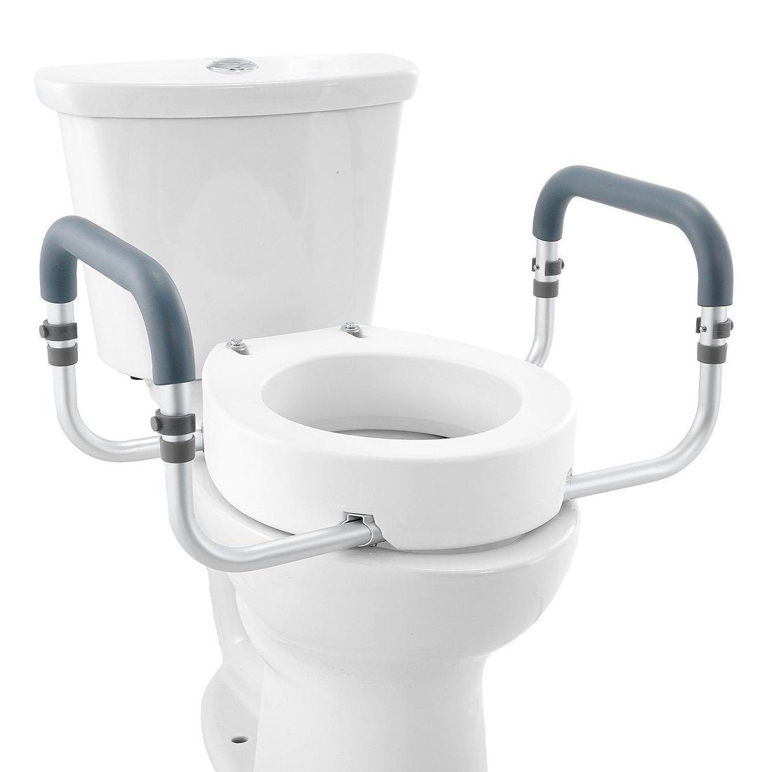 3-5-Inch-Raised-Toilet-Seat-with-Padded-Armrests-for-standard-toilets