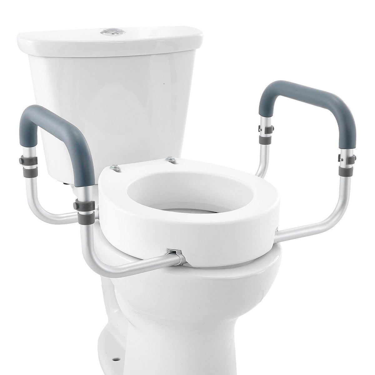 3-5-Inch-Raised-Toilet-Seat-with-Padded-Armrests-for-standard-toilets
